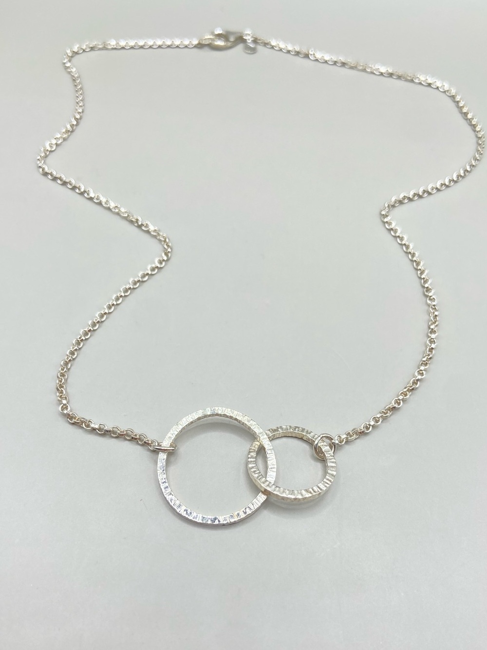 Silpada Sterling Silver Sweet Circles Pendant Necklace N2297 - Picture 2 of 7